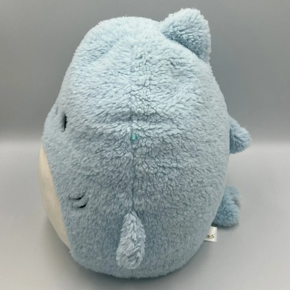 Squishmallows Plush Fuzz-A-Mallows Shark 12in Blue Very Good 1pc Sherpa 2022